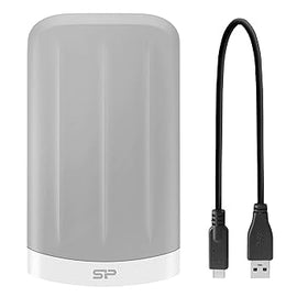 Hard Drive Armor A85M For Mac Usb 3.0 Dust,Water Proof Silicon Power Silver - Sallys Home
