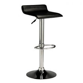 Height Adjustable Barstool Black Square – 40 x 45 x 61 - 81 cm - Sallys Home