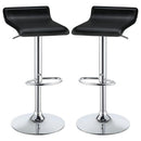 Height Adjustable Barstool Black Square – 40 x 45 x 61 - 81 cm - Sallys Home