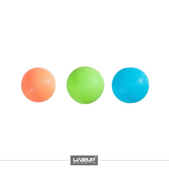 LIVEUP EXERCISER THERAPY GRIP BALL SET OF THREE LEVELS