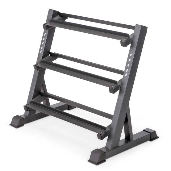 3 TIER DUMBBELL WEIGHT RACK