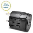 Kensington k38237ww Black Power Plug Adapter for Socket (60mm, 65mm, 55mm) - Sallys Home