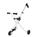 Kickboard Micro Trike Super Compact Stroller Push Tricycle Iron With Long Handle Iron White - Sallys Home