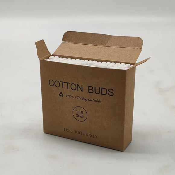 Kids Baby Care Cleaning Bamboo Sticks Cotton Buds 200 Sticks/Box, Biodegradable, Hakuna Matata - Sallys Home