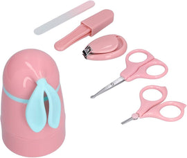 Kids Care Baby Nail Clipper, Nasal Tweezer, Cuticle Scissor & File On Blister Pack - Sallys Home