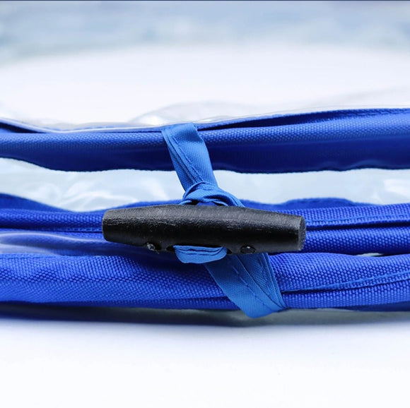 Kids Play Tunnel Clear Tunnel 270cm L x 60cm W x 60cm H - Sallys Home