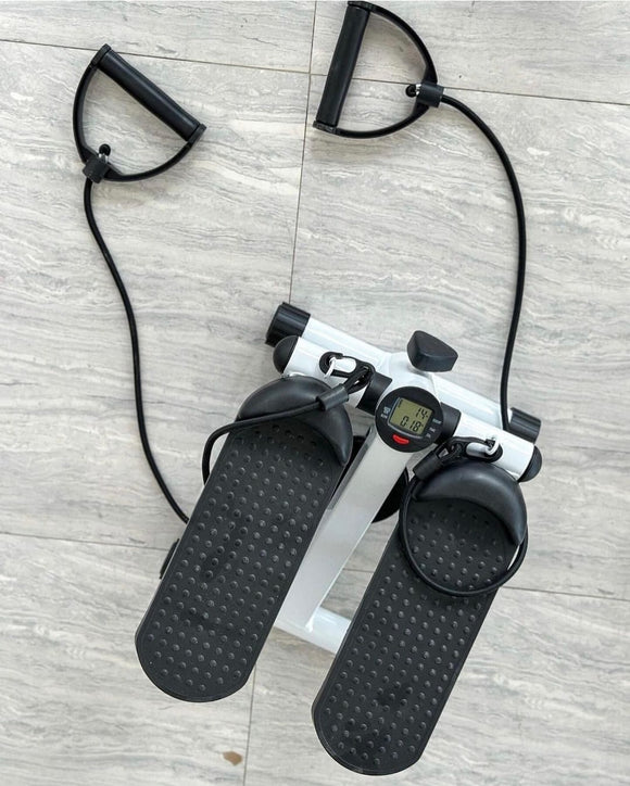 LATERAL MINI STEPPER WITH RESISTANCE BANDS - Sallys Home