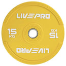 LIVEPRO ELITE COLORED RUBBER BUMPER PLATE PAIR LP8332 - Sallys Home