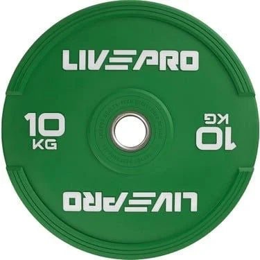 LIVEPRO ELITE COLORED RUBBER BUMPER PLATE PAIR LP8332 - Sallys Home