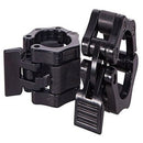 LIVEPRO OLYMPIC BARBELL LOCK COLLARS STOPPER FASTENER WEIGHTBAR PAIR - Sallys Home