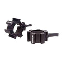 LIVEPRO OLYMPIC BARBELL LOCK COLLARS STOPPER FASTENER WEIGHTBAR PAIR - Sallys Home