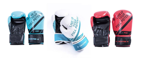 LIVEPRO TRAINING SPARRING BOXING GLOVES LP8600 - Sallys Home
