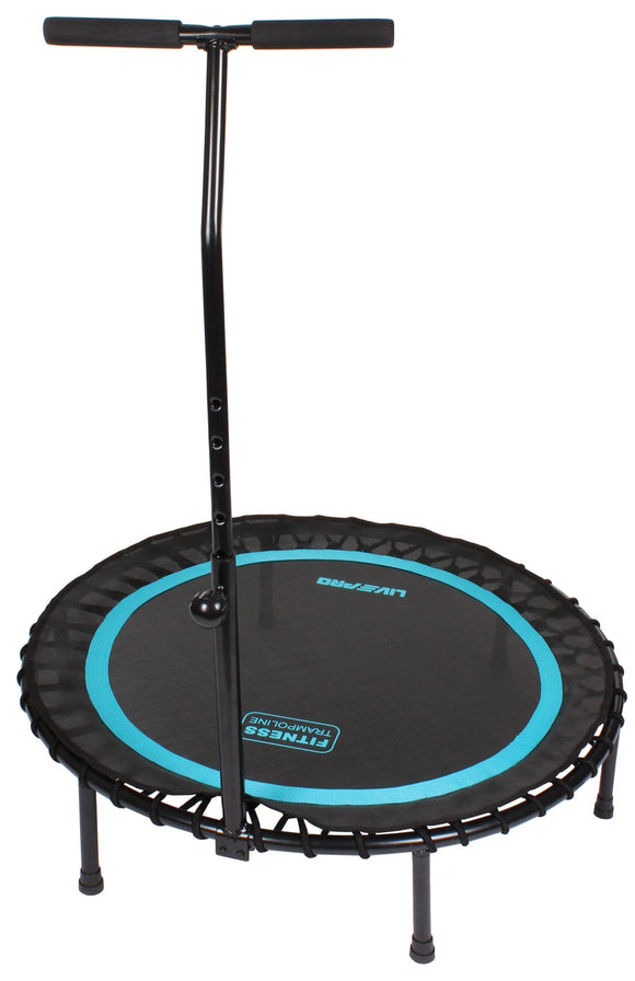 LIVEPRO TRAMPOLINE WITH ADJUSTABLE HANDLE HEAVY DUTY - Sallys Home