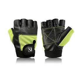 LIVEUP LEATHER WEIGHT LIFTING UNISEX GYM GLOVES S/M - Sallys Home