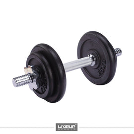 LIVEUP SPORTS 10KG ADJUSTABLE DUMBBELL SET - Sallys Home