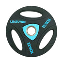 LIVEPRO TRAINING OLYMPIC URETHANE TRIP GRIP PLATE PAIR LP8020-4