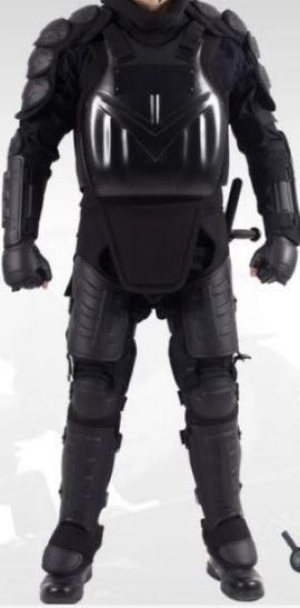 Riot Full Body Gear Excluding Helmet – Complete Protection for Riot Control