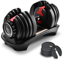 Premium 24kg Adjustable Dumbbell. Price is per 1 dumbbell set not sold in pairs-2