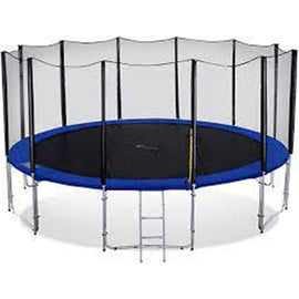 Commercial Grade Heavy Duty Outdoor Play Trampoline With Net 12 Feet