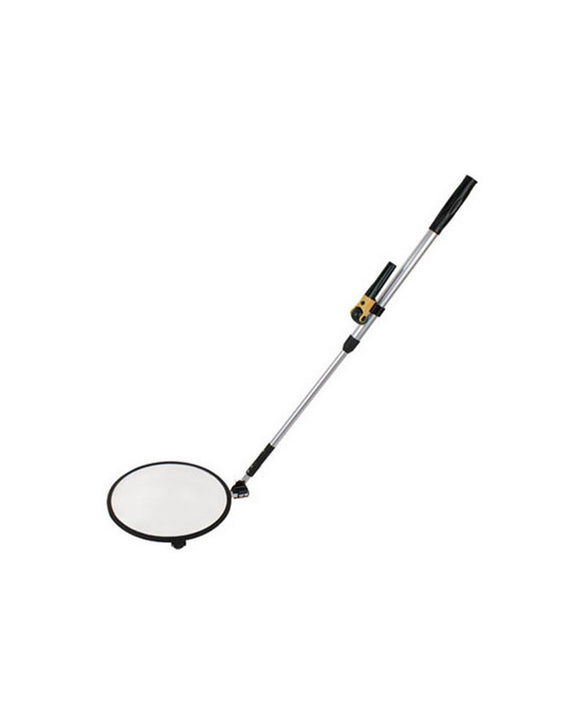 Under Vehicle Search Mirror, With Torch, Wheels And Handle