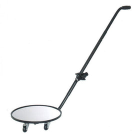 Under Vehicle Search Round Mirror, 30Cm Dia, In Black Carry Bag