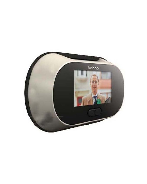 Peep Hole Viewer Brinno, 14mm, Fits Any Door 0-69mm, View Angle Reg-99 deg, Zoom-60deg