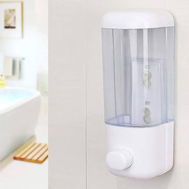 Manual Soap Dispenser 500ml, 8.5X8.5X23cm, With Wallmounting - Sallys Home