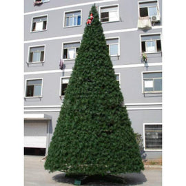 Massive 20 Foot Green Pvc Christmas Tree 9000 Tips Metal Frame Structure Comes In 6 Cartons - Sallys Home