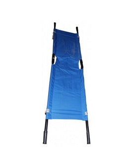 Medical Stretcher, Blue Fabric, 150Kgs Capa. - Sallys Home