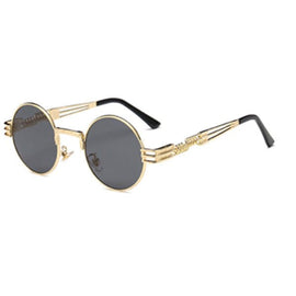Modern Fashion Sunglass Metal Frame With PC Lens, With Case - Sallys Home