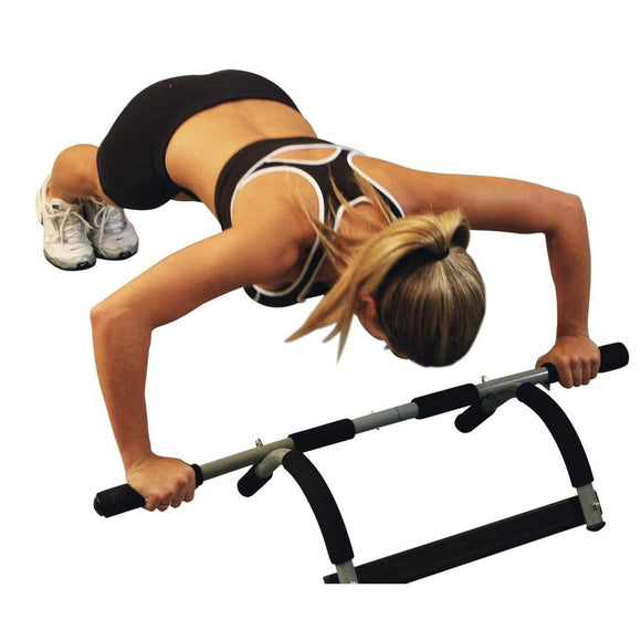 MULTI FUNCTIONAL INDOOR CHIN - UP BAR WITH ARM STRAP - Sallys Home