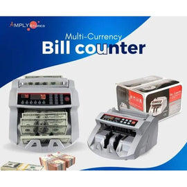 Note Multi Currency Counter Heavy Duty With Dual Display Fake Money Detector - Sallys Home
