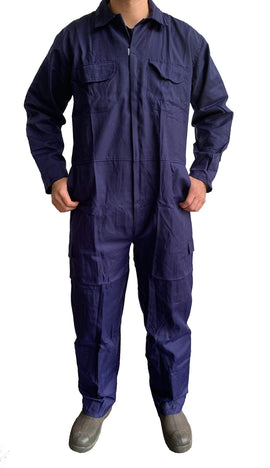 Overalls, With 4 Pockets Tetrex Material Navy Blue - Sallys Home