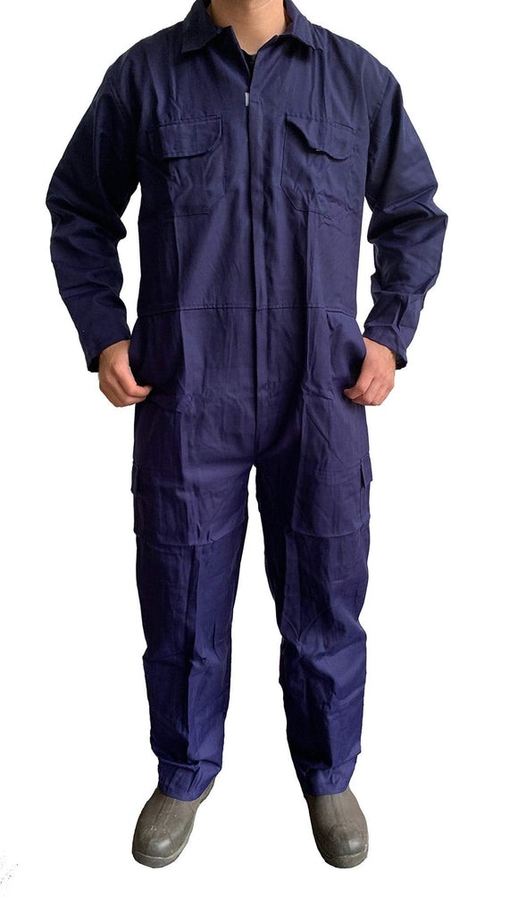Overalls, With 4 Pockets Tetrex Material Navy Blue - Sallys Home
