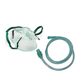 Oxygen Mask With Clip Over Nose Part For Comfortable Fitting – Kings - Sallys Home