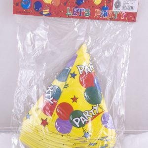 Party Cone Hats 12Pcs/Pkt 16Cm - Sallys Home