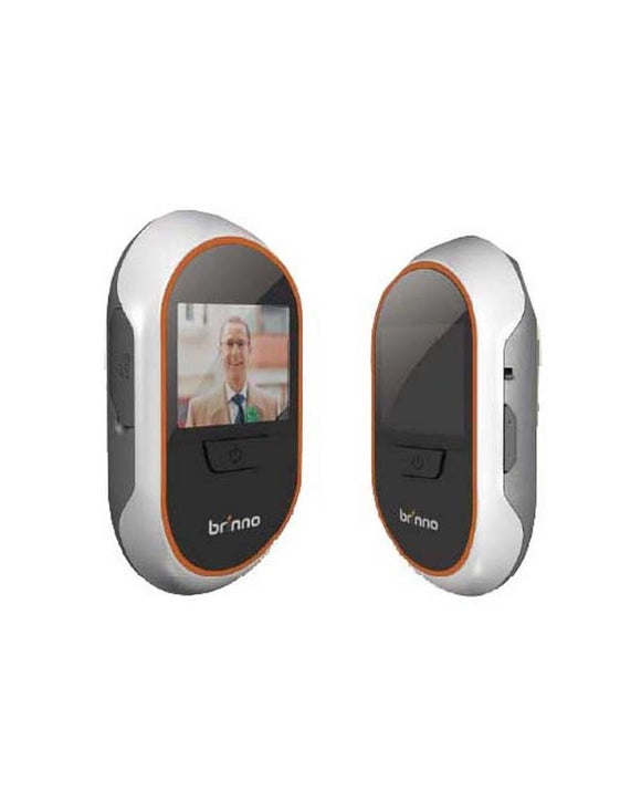 Peep Hole Viewer Brinno, 14mm, Fits Any Door 0 - 69mm, View Angle Reg - 99 deg, Zoom - 60deg - Sallys Home