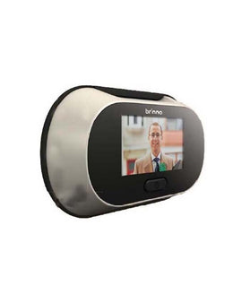 Peep Hole Viewer Brinno, 14mm, Fits Any Door 0 - 69mm, View Angle Reg - 99 deg, Zoom - 60deg - Sallys Home