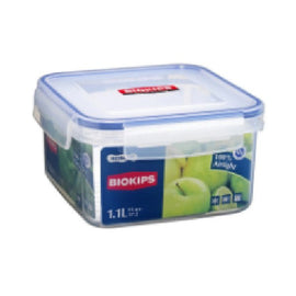 Plastic Food Container – 1.1Lit 156*156*58(H)Mm Biokips Polypropylene - Sallys Home