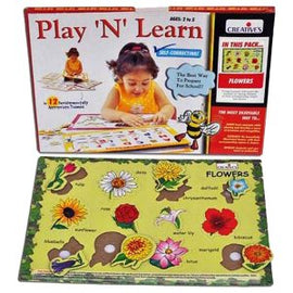 Play And Learn – Flowers – Age 2 - 5 Creative - Sallys Home