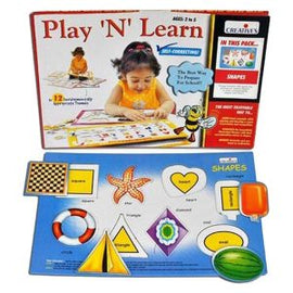 Play And Learn – Shapes – Age 2 - 5 Creative - Sallys Home