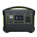Portable Power Station 600W With 153600mah Lithium Battery Bank, Solar Input Feature, Output : AC,DC & USB - AX, USB - CX1 Output, Digital Display - Sallys Home