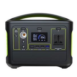 Portable Power Station 600W With 153600mah Lithium Battery Bank, Solar Input Feature, Output : AC,DC & USB - AX, USB - CX1 Output, Digital Display - Sallys Home