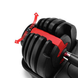 Premium 24kg Adjustable Dumbbell. Price is per 1 dumbbell set not sold in pairs - Sallys Home