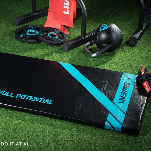 PRO SPORTS LEATHER COVER EXERCISE STRETCH MAT - Sallys Home