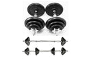 YORK ADJUSTABLE 20KGS DUMBBELL TO BARBELL SET WITH CARRY CASE-4