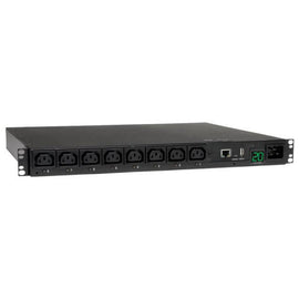 3.3–3.8kW Single-Phase Switched PDU – LX Platform, 208–240V, 8 C13 Outlets, 1U Rack-Mount | Tripp Lite