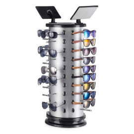 Revolving Sunglass Display Rack Silver - Sallys Home