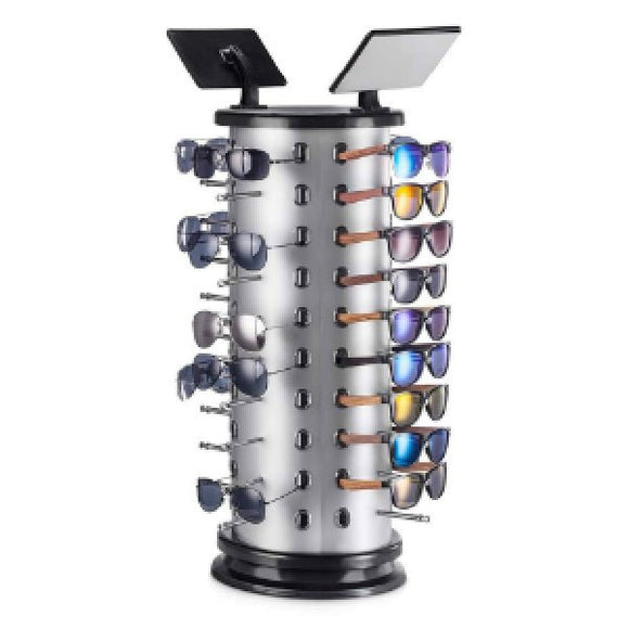 Revolving Sunglass Display Rack Silver - Sallys Home