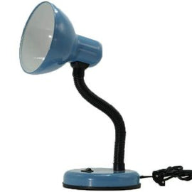 Desk Lamp, Metal Head, E27 Holder Size : 150*150*25mm With Energy Saving Bulb